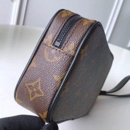 Replica Louis Vuitton Brown Monogram Chain Pochette Volga