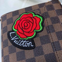 Replica Louis Vuitton Brown Damier Ebene Patch Croisette