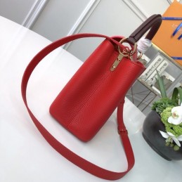 Replica Louis Vuitton Red Capucines BB