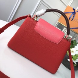 Replica Louis Vuitton Red Capucines BB
