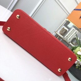 Replica Louis Vuitton Red Capucines BB