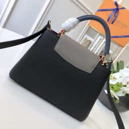 Replica Louis Vuitton Black Capucines BB