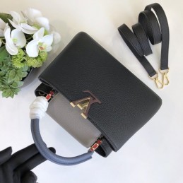 Replica Louis Vuitton Black Capucines BB