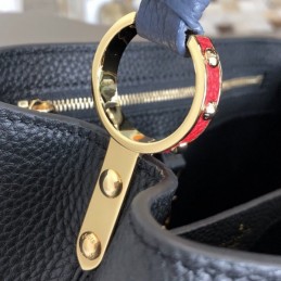 Replica Louis Vuitton Black Capucines BB