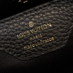 Replica Louis Vuitton Black Capucines BB