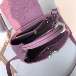 Replica Louis Vuitton Pale Pink Floral Capucines BB