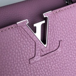 Replica Louis Vuitton Pale Pink Floral Capucines BB