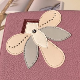 Replica Louis Vuitton Pale Pink Floral Capucines BB