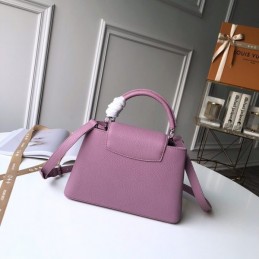 Replica Louis Vuitton Pale Pink Floral Capucines BB