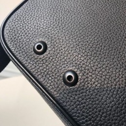 Replica Louis Vuitton Black Leather Alpha Messenger