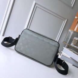 Replica Louis Vuitton Gray Monogram Alpha Messenger