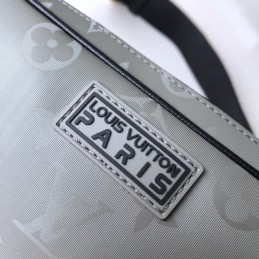 Replica Louis Vuitton Gray Monogram Alpha Messenger