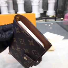 Replica Louis Vuitton Brown Monogram Ring Binder Notebook