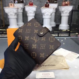 Replica Louis Vuitton Brown Monogram Ring Binder Notebook