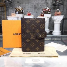 Replica Louis Vuitton Brown Monogram Ring Binder Notebook