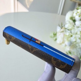 Replica Louis Vuitton Brown Monogram Snow Scene Zippy Coin Purse