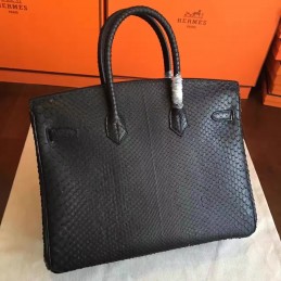 Replica Hermes Black Beige Crocodile Leather Kelly 35 Gold Hardware Bag