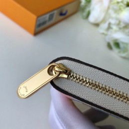 Replica Louis Vuitton White Damier Azur Cartoon Zippy Coin Purse