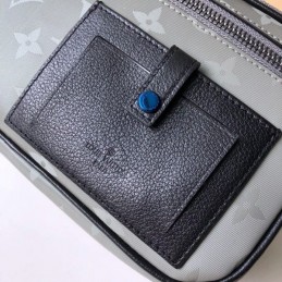 Replica Louis Vuitton Gray Monogram Alpha Clutch