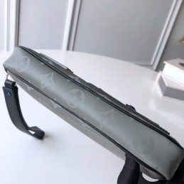 Replica Louis Vuitton Gray Monogram Alpha Clutch