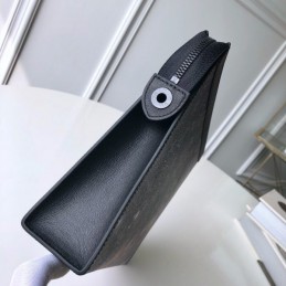 Replica Louis Vuitton Black Monogram Galaxy Pochette Voyage MM