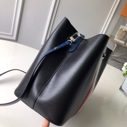 Replica Louis Vuitton Black Red White Neo Noe MM
