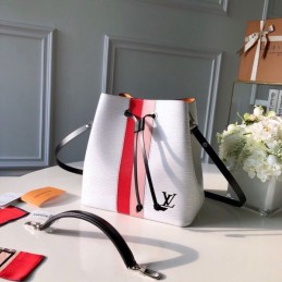 Replica Louis Vuitton White Red Black Neo Noe MM
