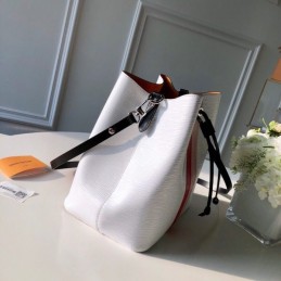 Replica Louis Vuitton White Red Black Neo Noe MM
