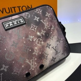 Replica Louis Vuitton Brown Monogram Galaxy Alpha Messenger
