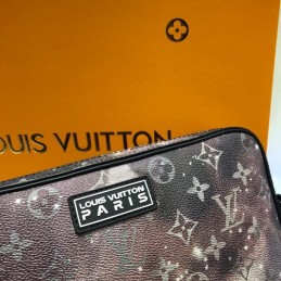 Replica Louis Vuitton Brown Monogram Galaxy Alpha Messenger