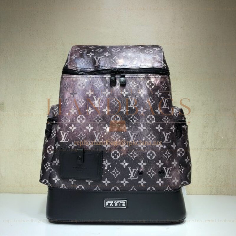 Replica Louis Vuitton Brown Monogram Galaxy Alpha Backpack