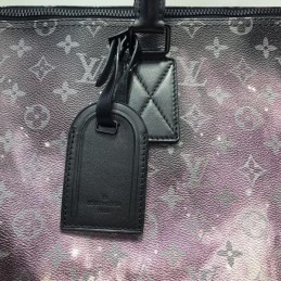 Replica Louis Vuitton Brown Monogram Galaxy Alpha Reversible Keepall Bandouliere 50