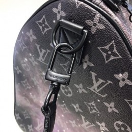 Replica Louis Vuitton Brown Monogram Galaxy Alpha Reversible Keepall Bandouliere 50