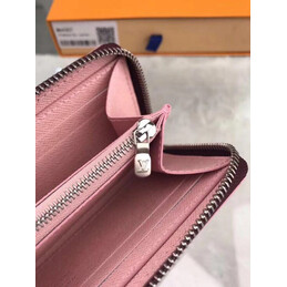 Replica Louis Vuitton Burgundy Textured Clemence Wallet