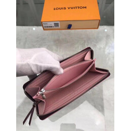 Replica Louis Vuitton Burgundy Textured Clemence Wallet
