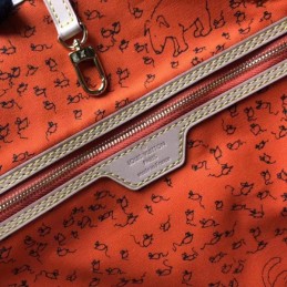 Replica Louis Vuitton Red Cat Print Neverfull MM