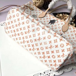 Replica Louis Vuitton Red Cat Print Neverfull MM