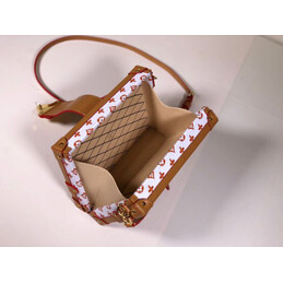 Replica Louis Vuitton White Multicolor Graphic Petite Malle