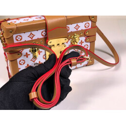 Replica Louis Vuitton White Multicolor Graphic Petite Malle