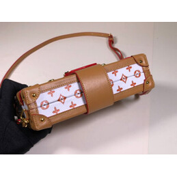 Replica Louis Vuitton White Multicolor Graphic Petite Malle
