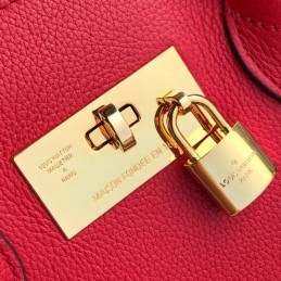 Replica Louis Vuitton Red Textured Milla PM