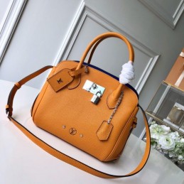 Replica Louis Vuitton Orange Textured Milla PM