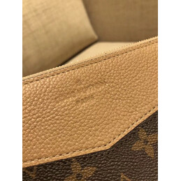 Replica Louis Vuitton Brown Monogram Beige Trim Daily Pouch