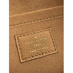 Replica Louis Vuitton Brown Monogram Beige Trim Daily Pouch