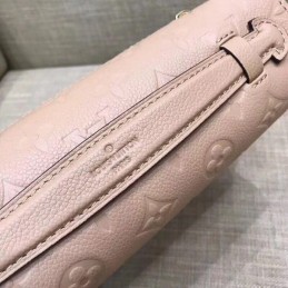 Replica Louis Vuitton Taupe Embossed Monogram Metis Pochette