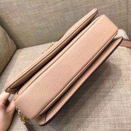Replica Louis Vuitton Taupe Embossed Monogram Metis Pochette
