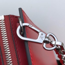 Replica Louis Vuitton Red Textured Sac Tricot