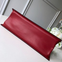 Replica Louis Vuitton Red Textured Sac Tricot