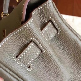 Replica Hermes Taupe Kelly 32 Gold Hardware Bag