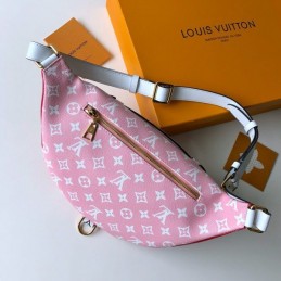 Replica Louis Vuitton Red White Graphic Bumbag